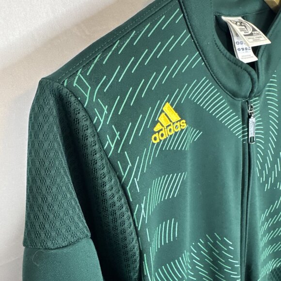 Adidas South Africa 2010 FIFA World Cup Track Jacket Green Yellow Men L Unisex - Picture 4 of 10